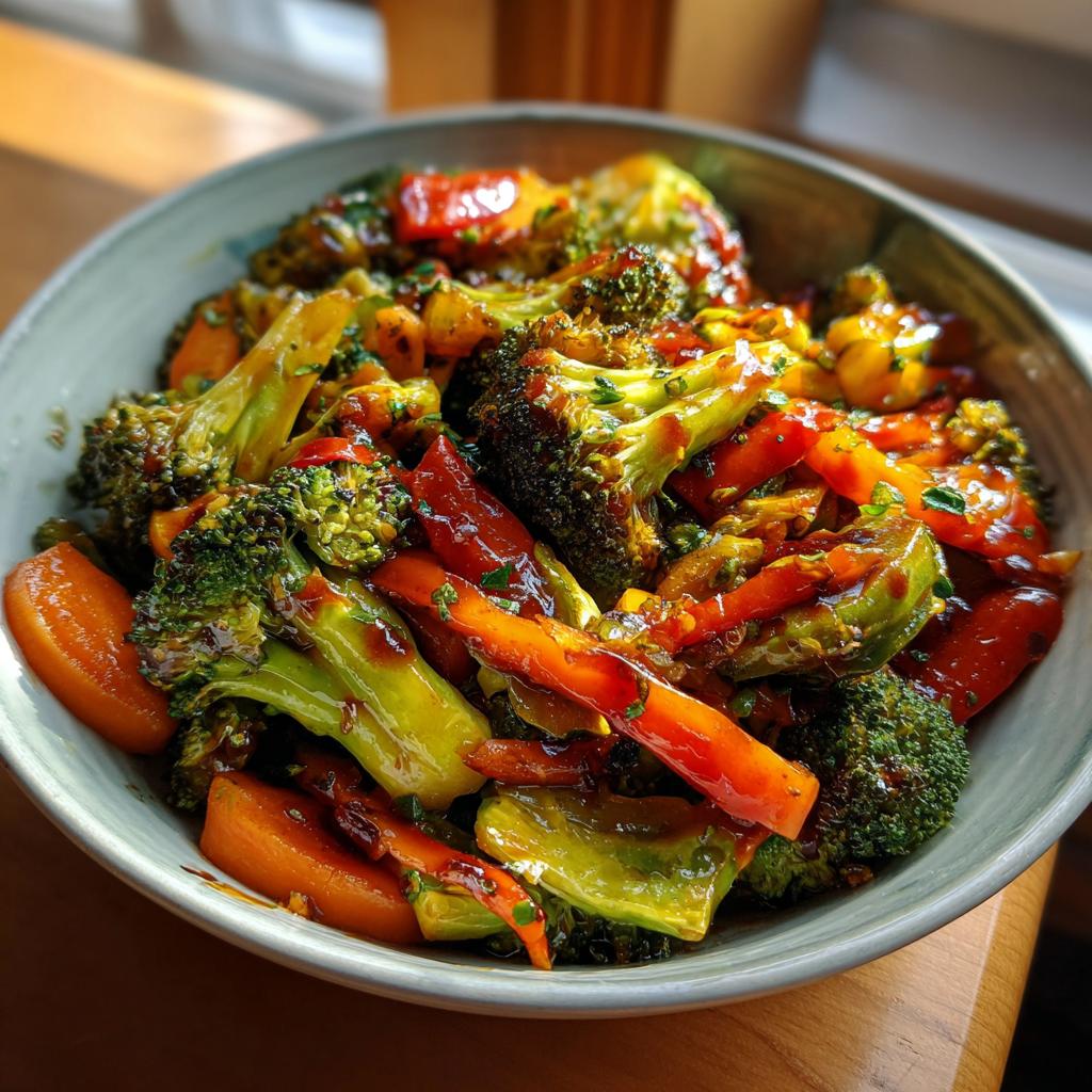 15-Minute Air Fryer Veggie Stir Fry - detail 1