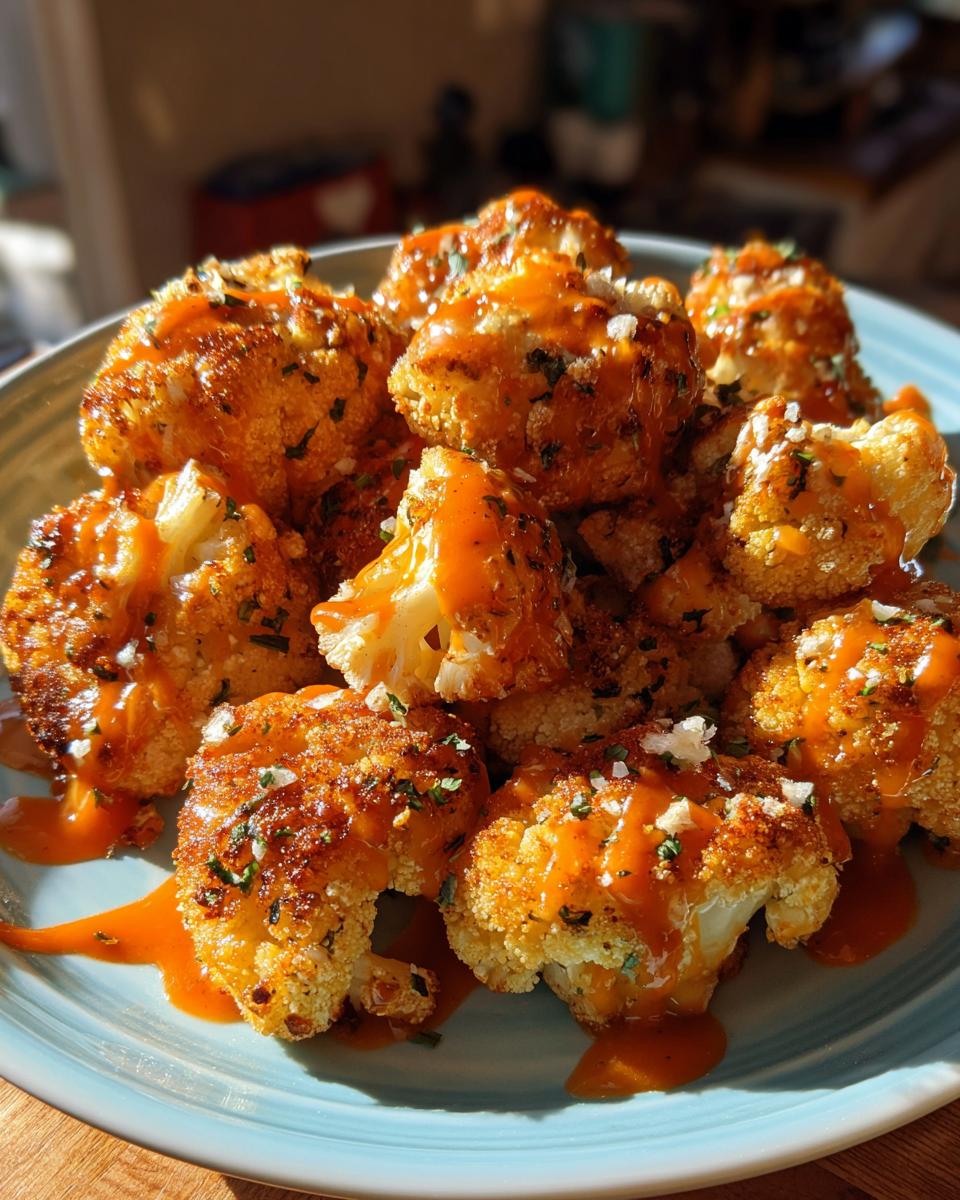 Air Fryer Buffalo Cauliflower Bites - detail 1