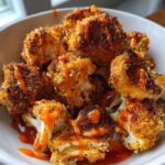 Air Fryer Buffalo Cauliflower Bites