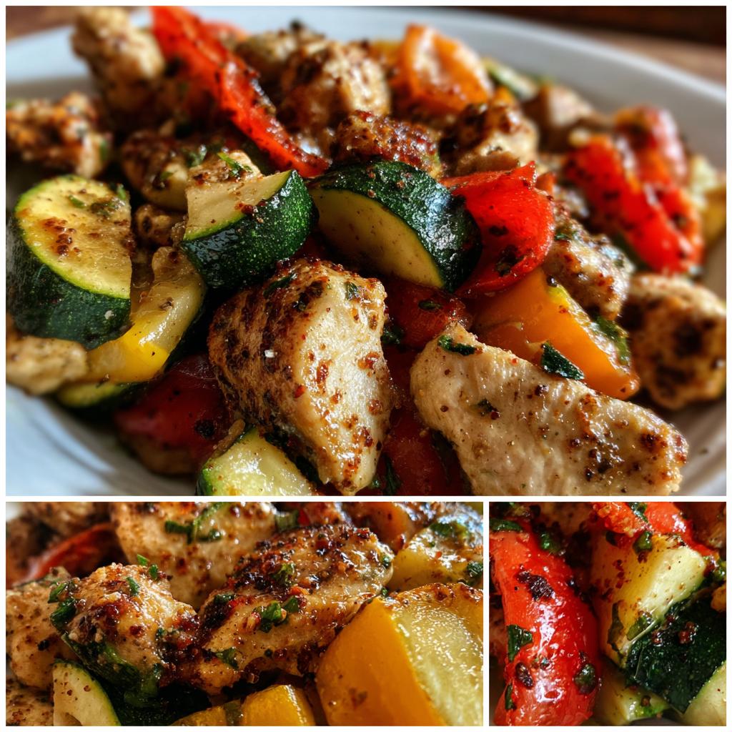 Air Fryer Chicken and Vegetables (in 15 minutes!) - detail 1