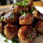 Air Fryer Mini Meatballs