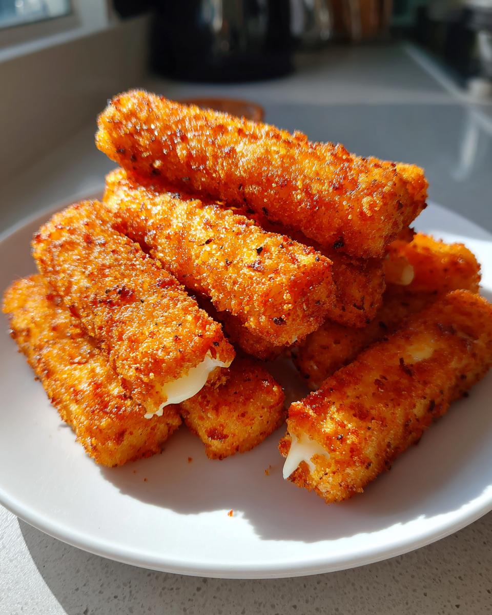 Air Fryer Mozzarella Sticks - detail 1