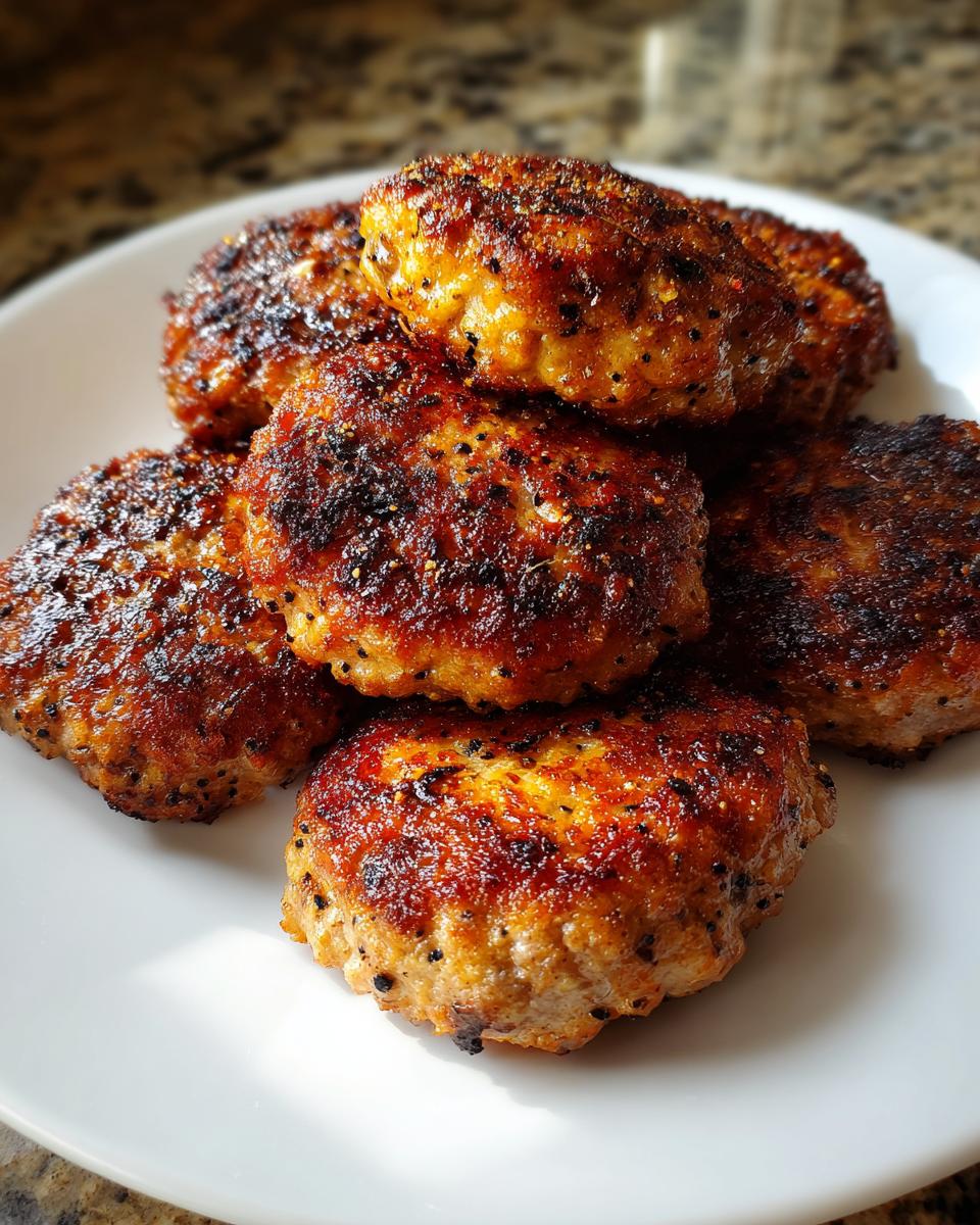 Air Fryer Sausage Patties
