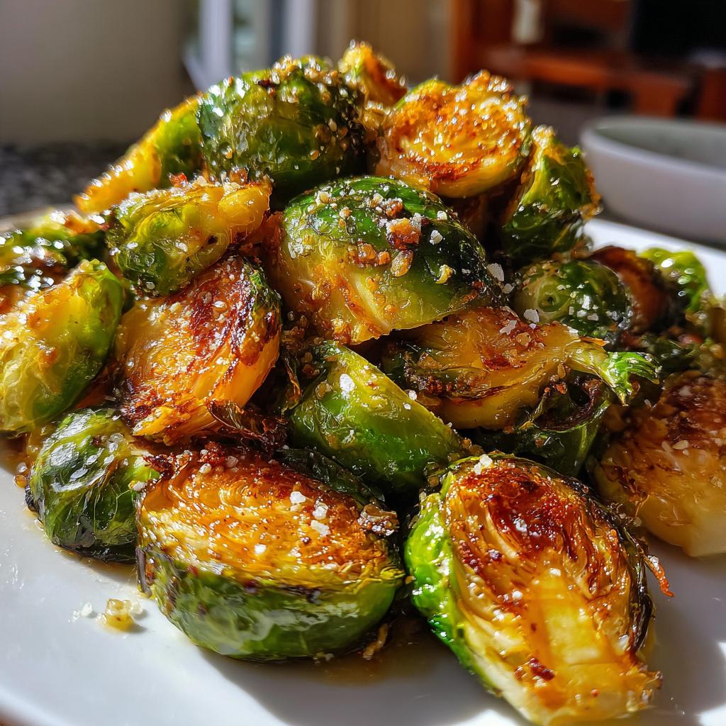 Easy Air Fryer Brussels Sprouts
