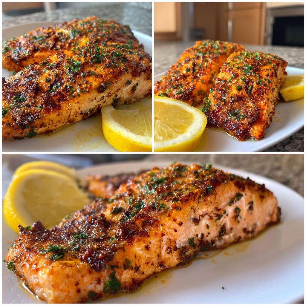 Easy Air Fryer Salmon - detail 1