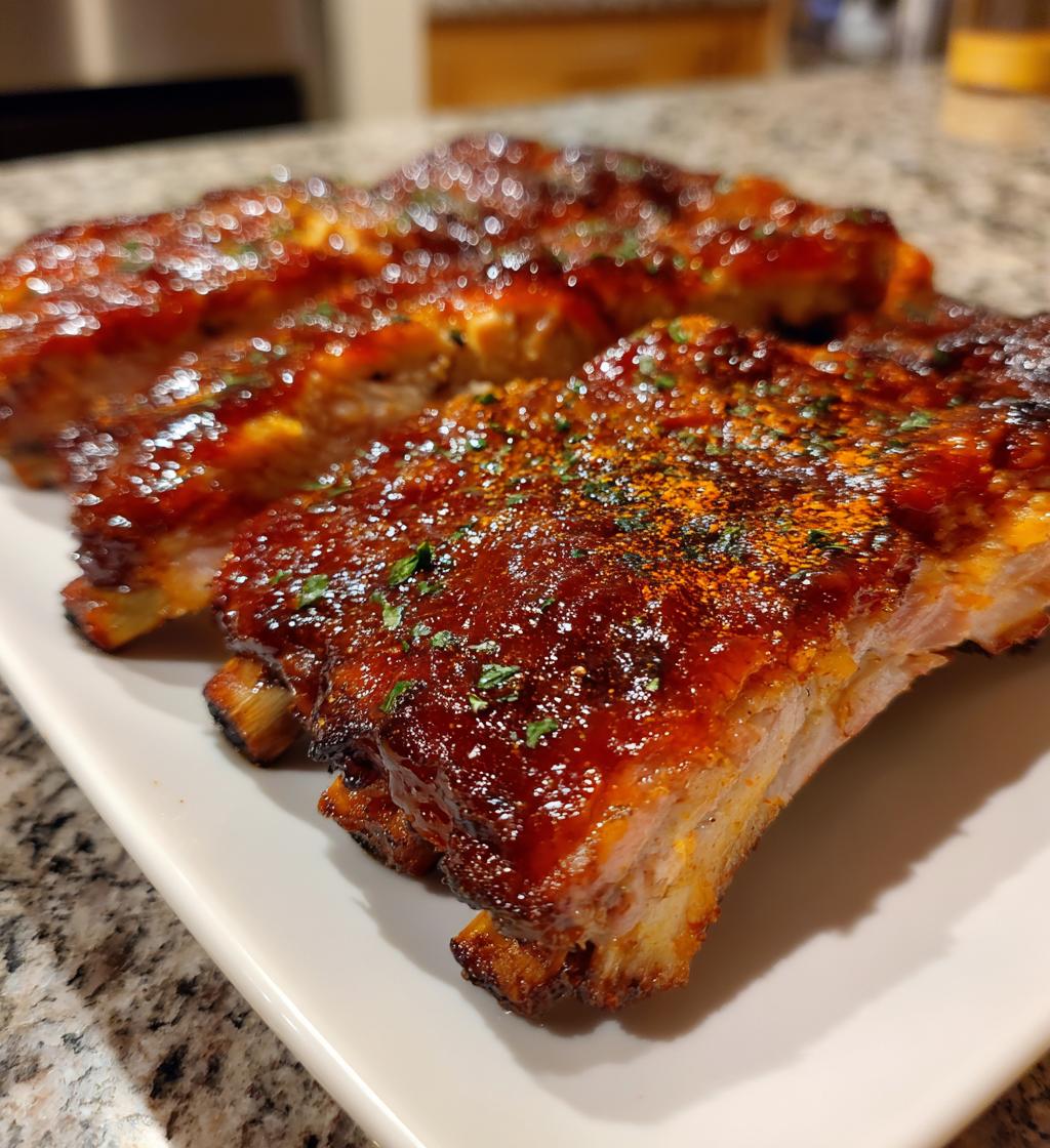 15-Minute Air Fryer BBQ Ribs
