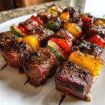15-Minute Air Fryer Beef Kabobs