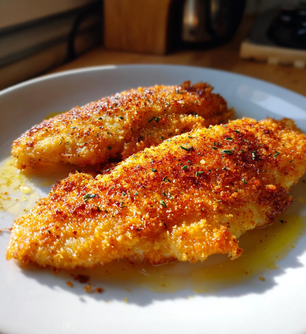 15-Minute Air Fryer Breaded Tilapia - detail 1
