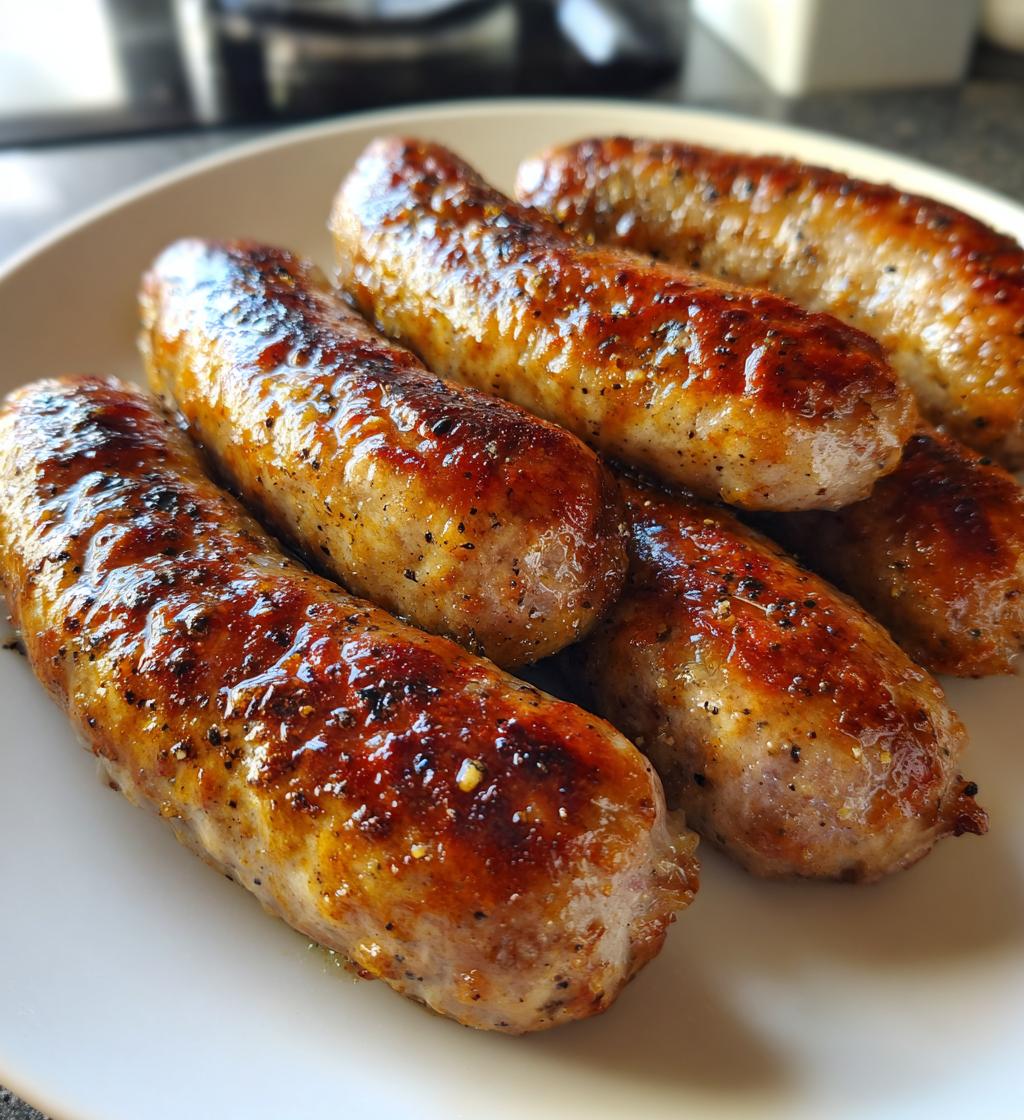 15-Minute Air Fryer Breakfast Sausages