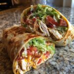 15-Minute Air Fryer Chicken Bacon Ranch Wraps