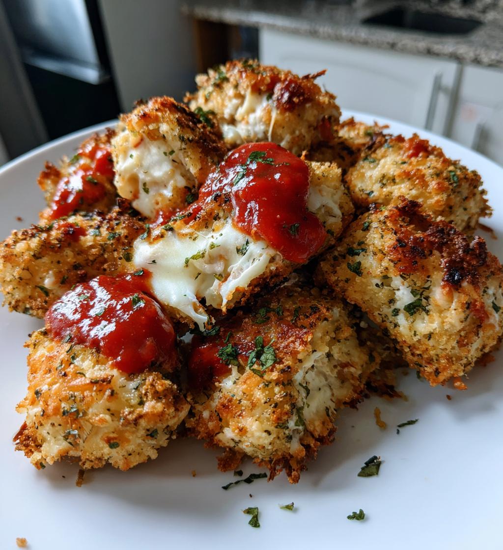15-Minute Air Fryer Chicken Parmesan Bites - detail 1