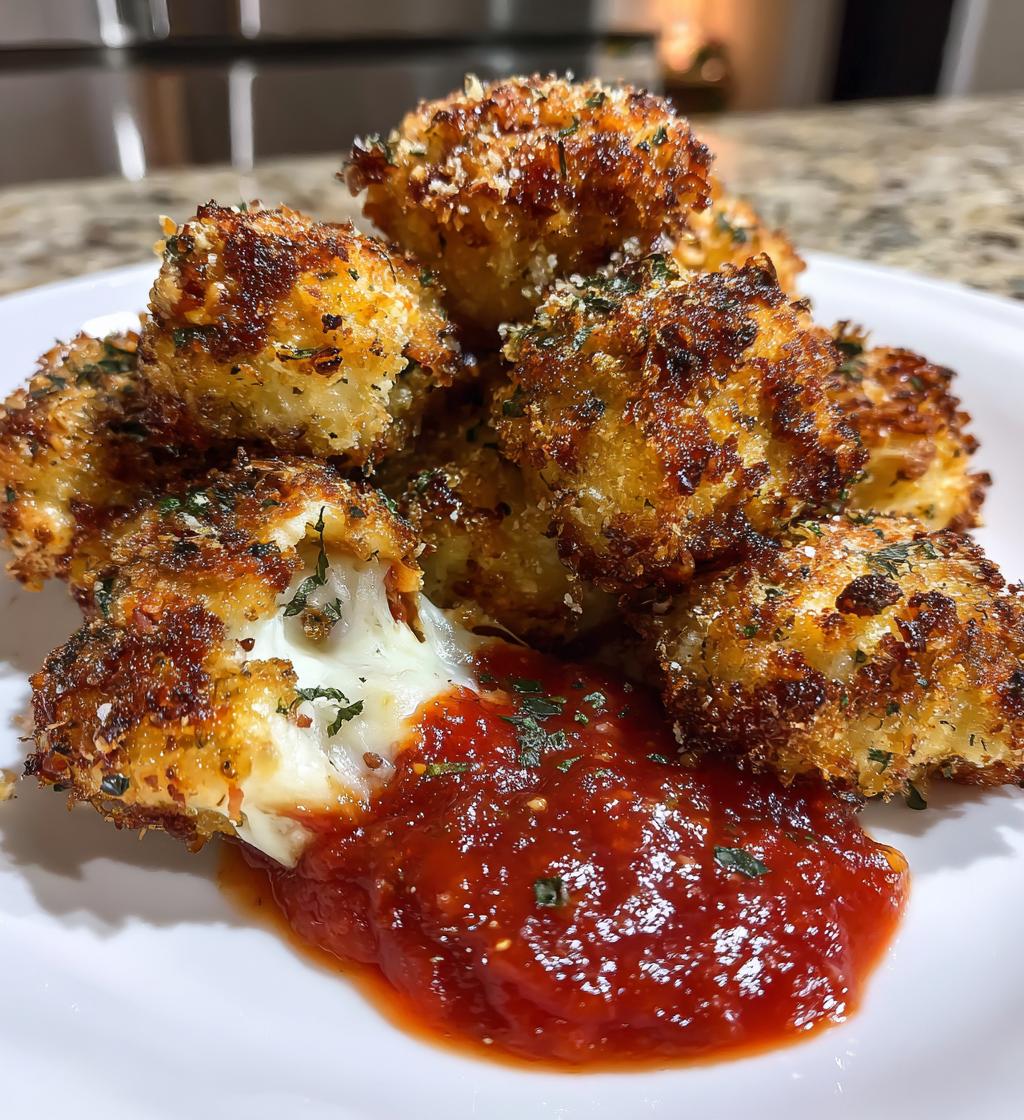 15-Minute Air Fryer Chicken Parmesan Bites