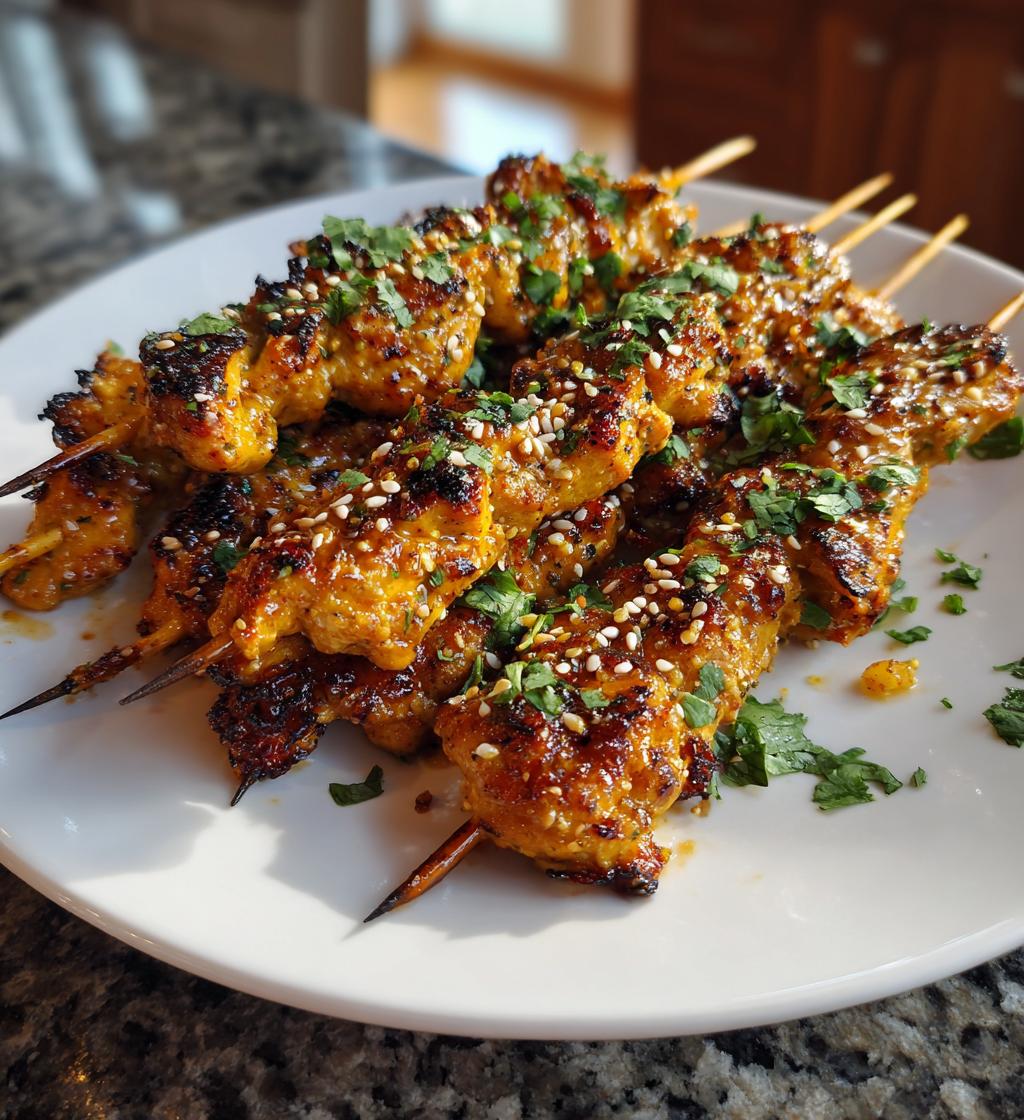 15-Minute Air Fryer Chicken Satay