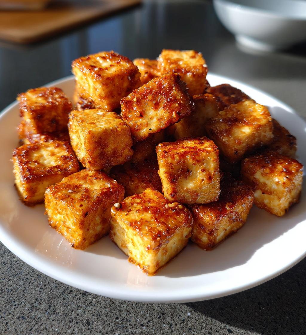 15-Minute Air Fryer Crispy Tofu - detail 1