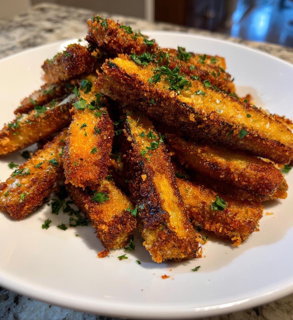 15-Minute Air Fryer Eggplant Fries - detail 1