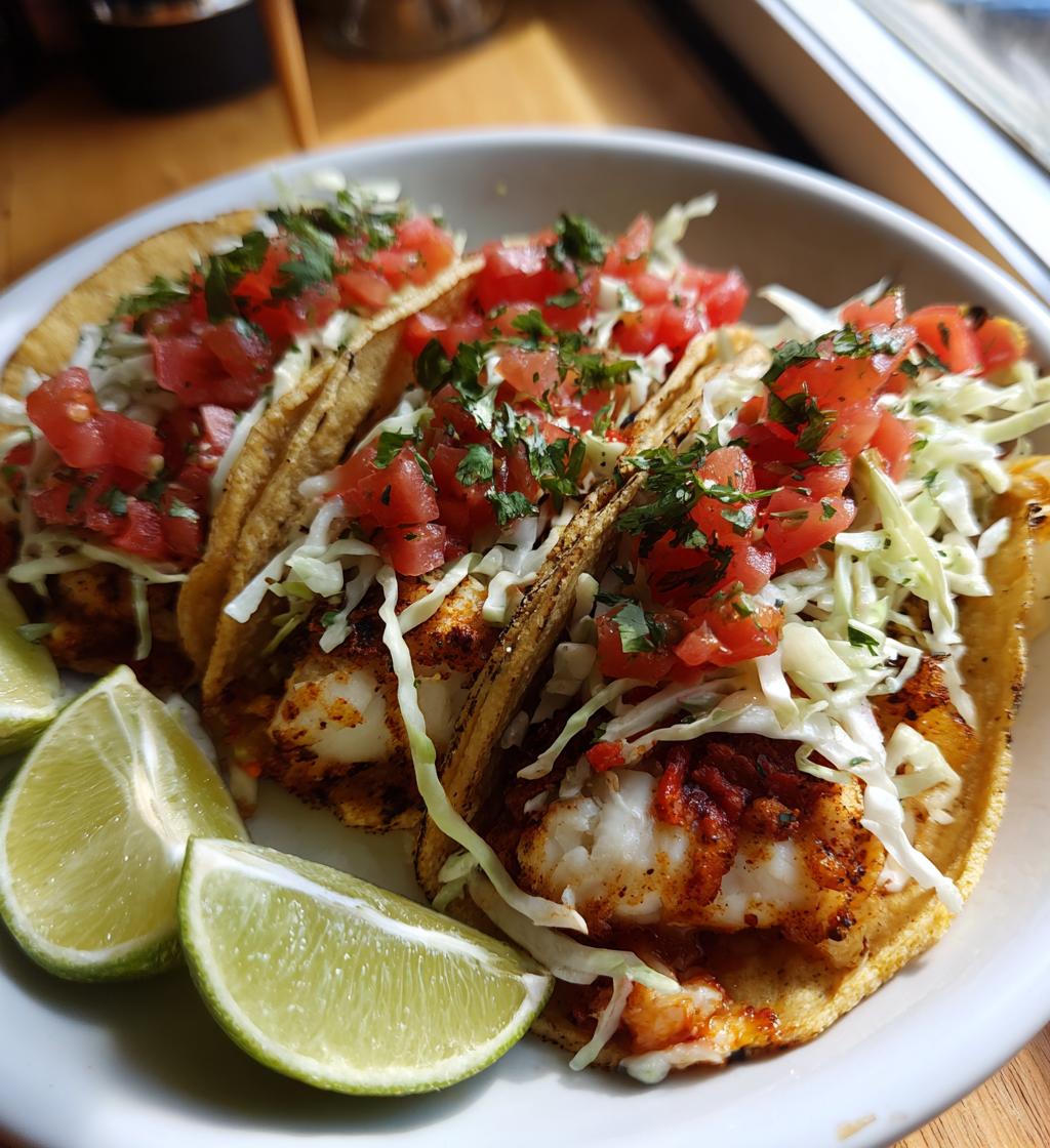 15-Minute Air Fryer Fish Tacos - detail 1