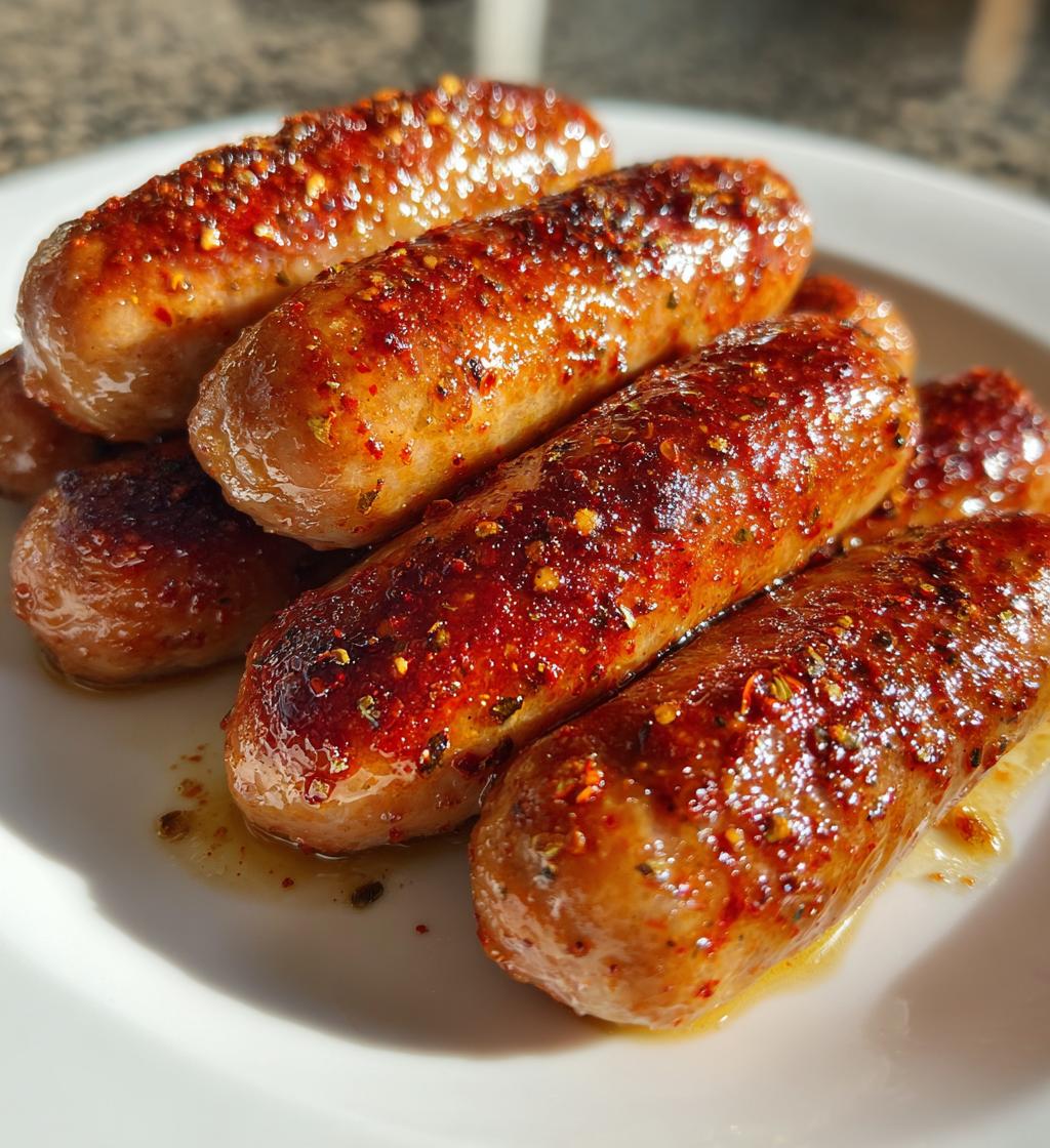 15-Minute Air Fryer Pork Sausages - detail 1