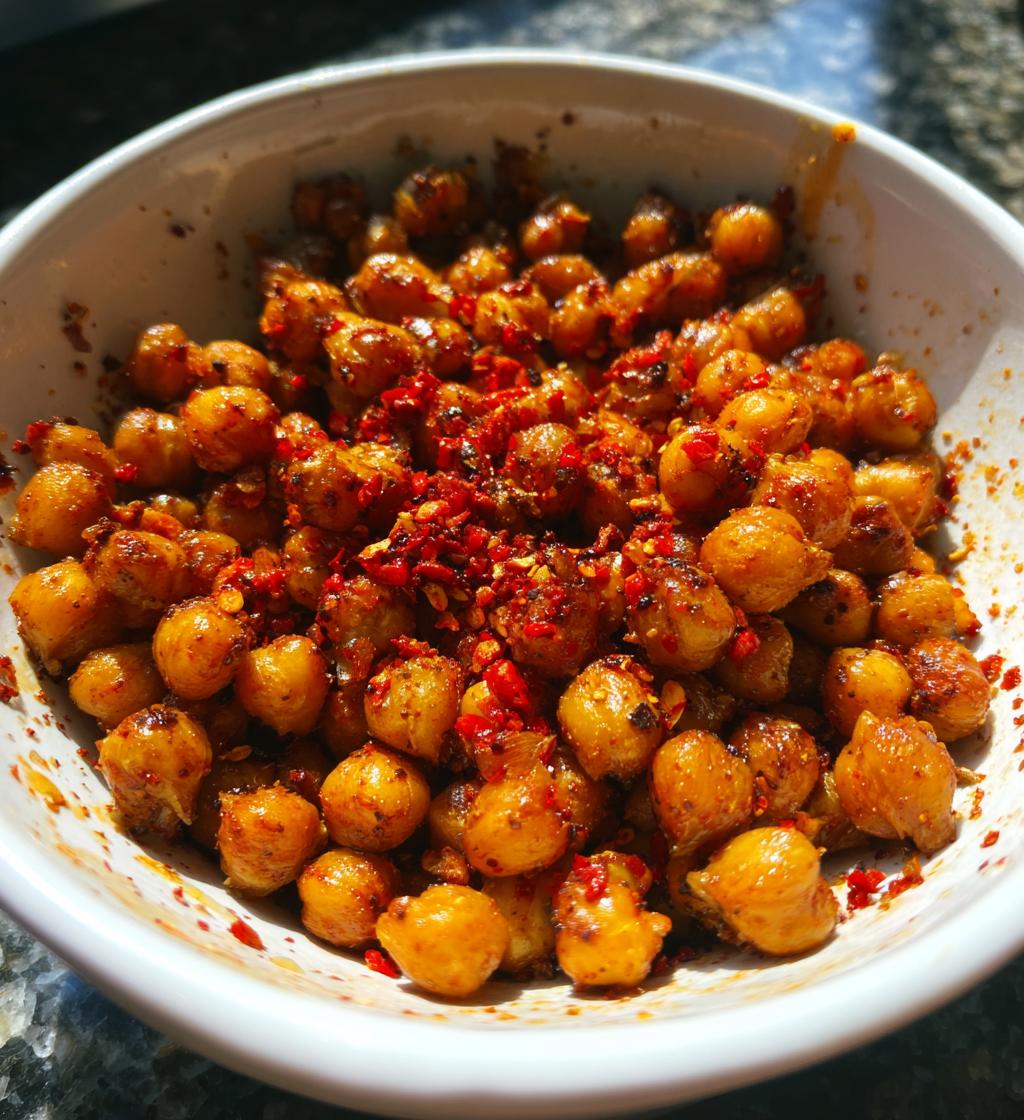 15-Minute Air Fryer Spicy Chickpeas - detail 1