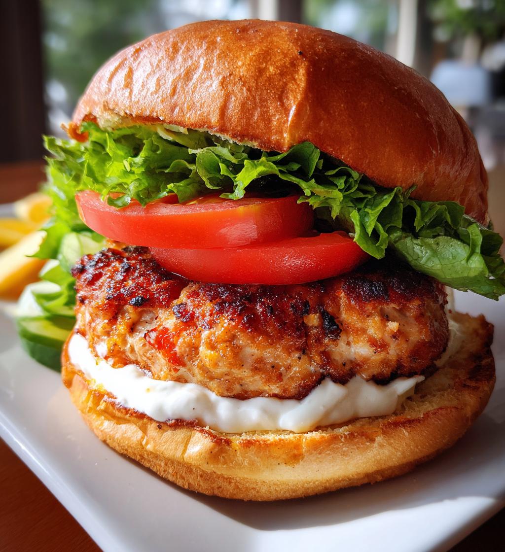 15-Minute Air Fryer Turkey Burgers - detail 1
