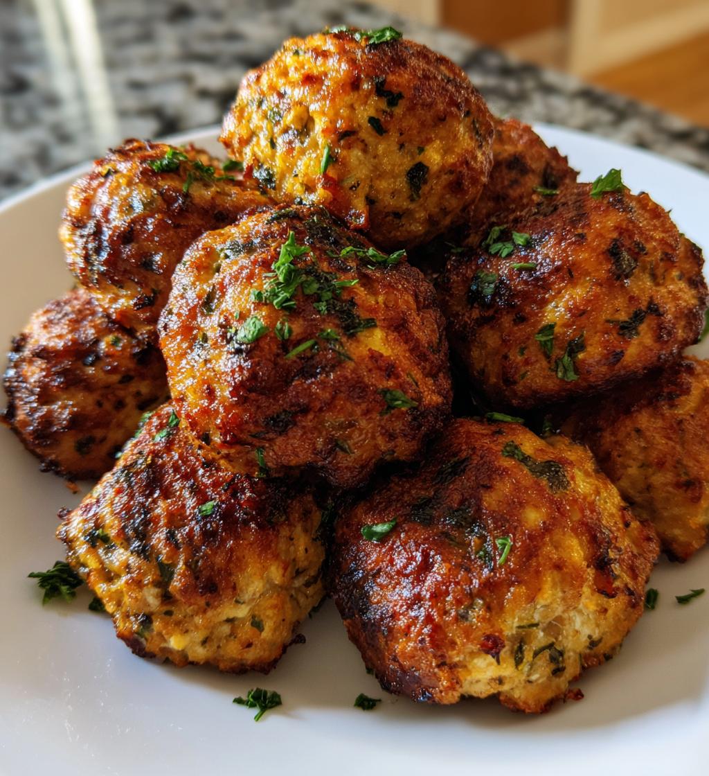 15-Minute Air Fryer Turkey Meatballs - detail 1