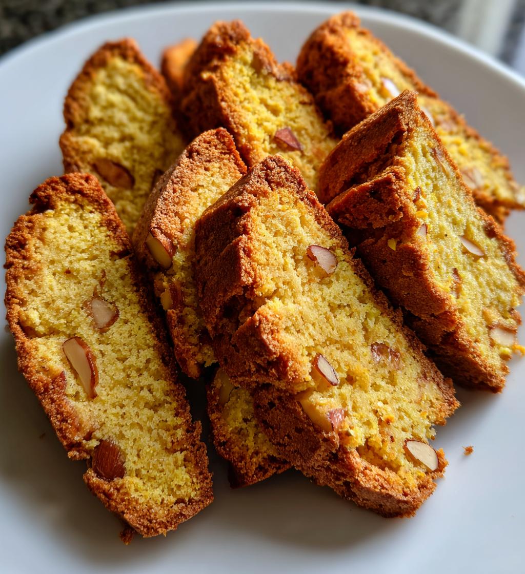 Air Fryer Almond Biscotti
