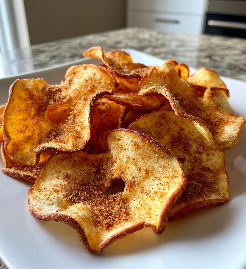 Air Fryer Apple Chips