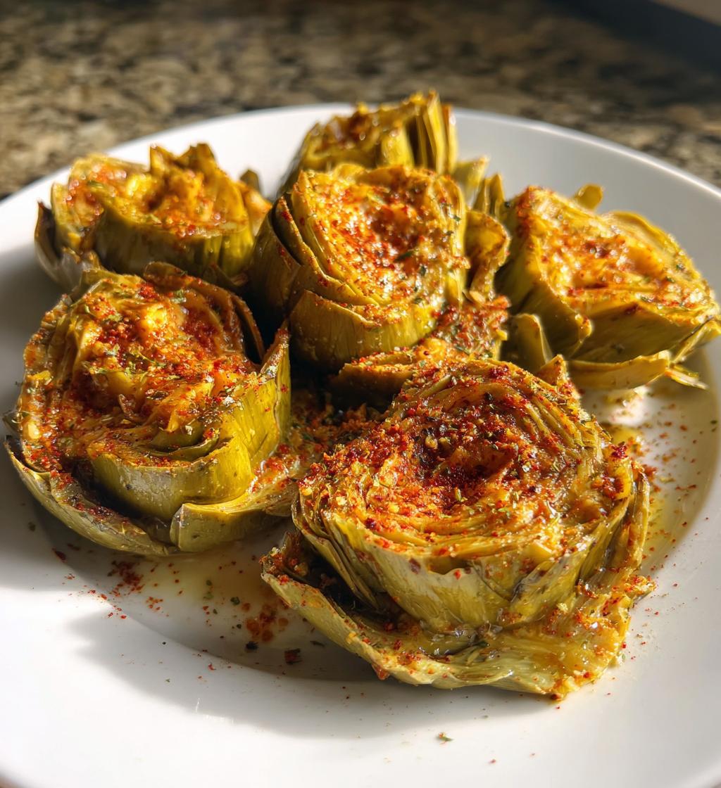 Air Fryer Artichoke Hearts