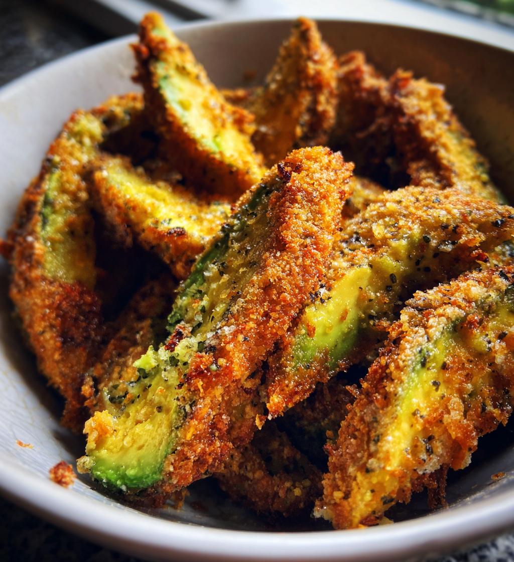 Air Fryer Avocado Fries (Almond Flour Crust) - detail 1