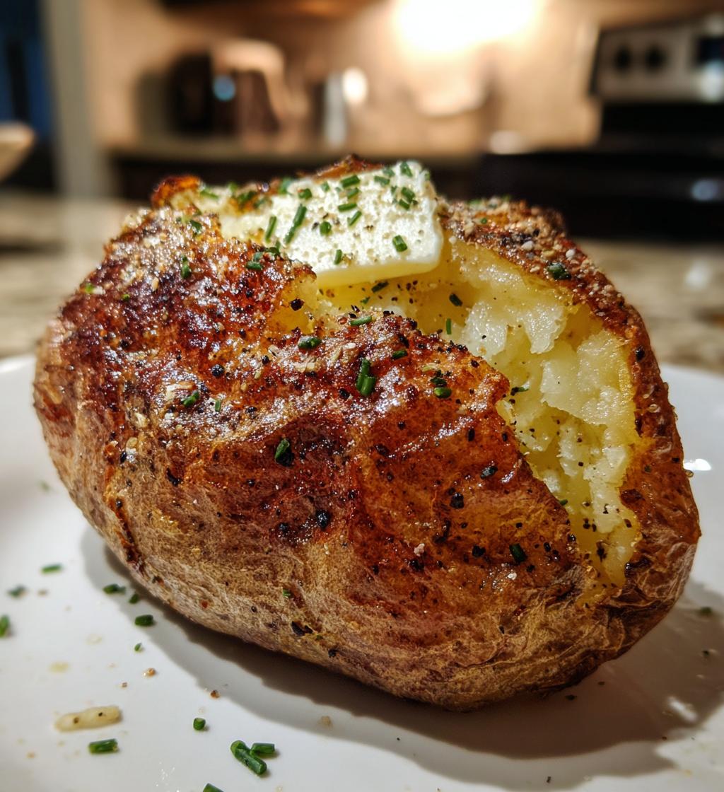 Air Fryer Baked Potato - detail 1