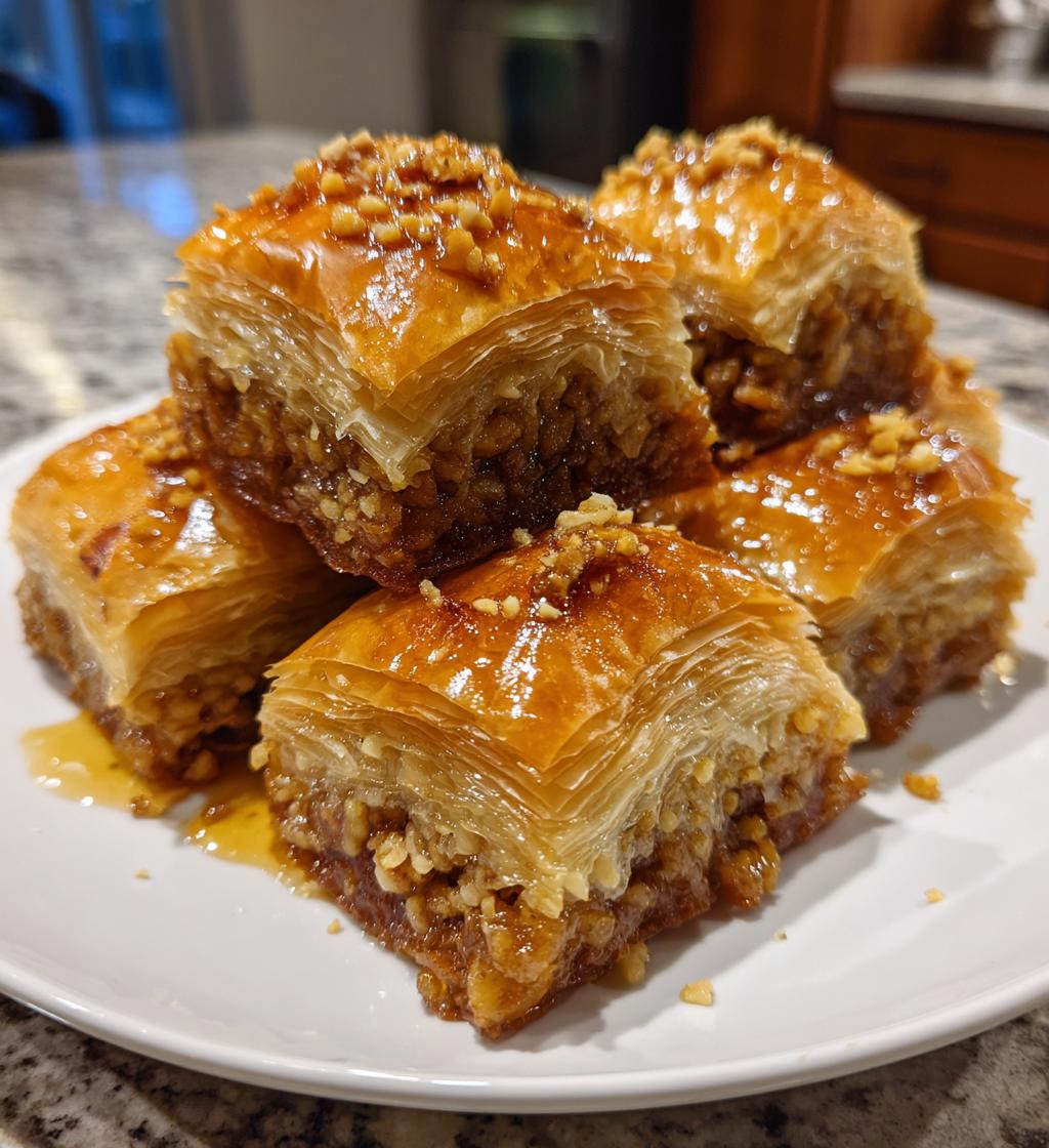 Air Fryer Baklava Bites