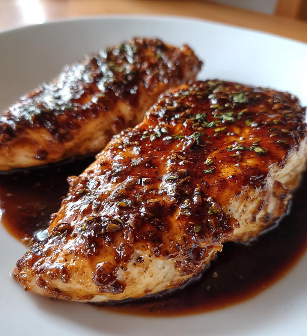 Air Fryer Balsamic Glazed Chicken fillet - detail 1