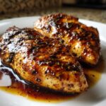 Air Fryer Balsamic Glazed Chicken fillet