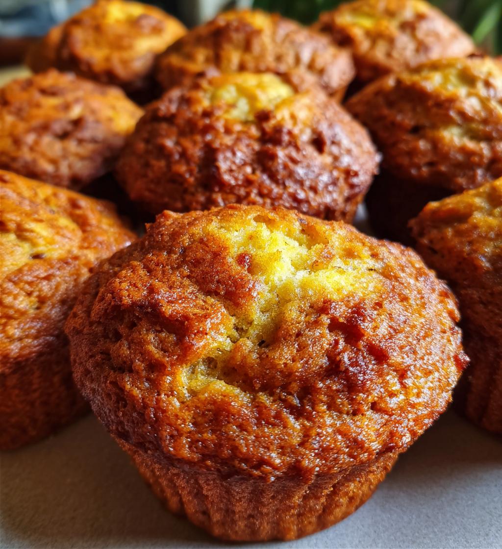 Air Fryer Banana Bread Muffins