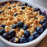 Air Fryer Blueberry Crisp