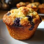 Air Fryer Blueberry Muffins