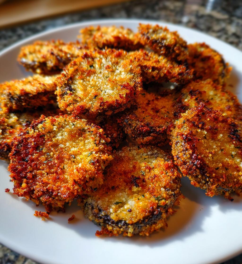 Air Fryer Breaded Mushrooms - detail 1