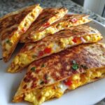 Air Fryer Breakfast Quesadilla