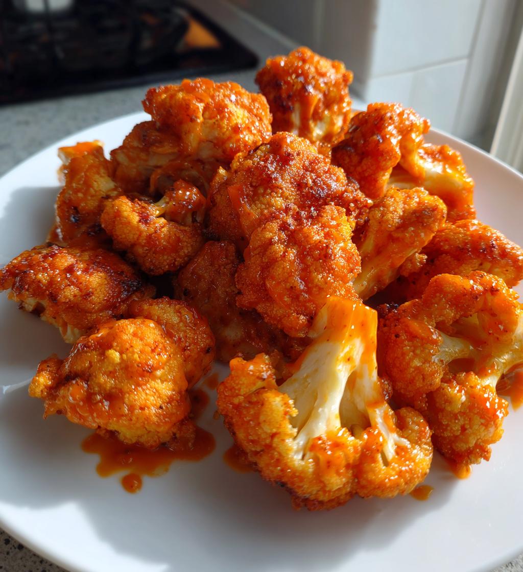 Air Fryer Buffalo Cauliflower Wings - detail 1
