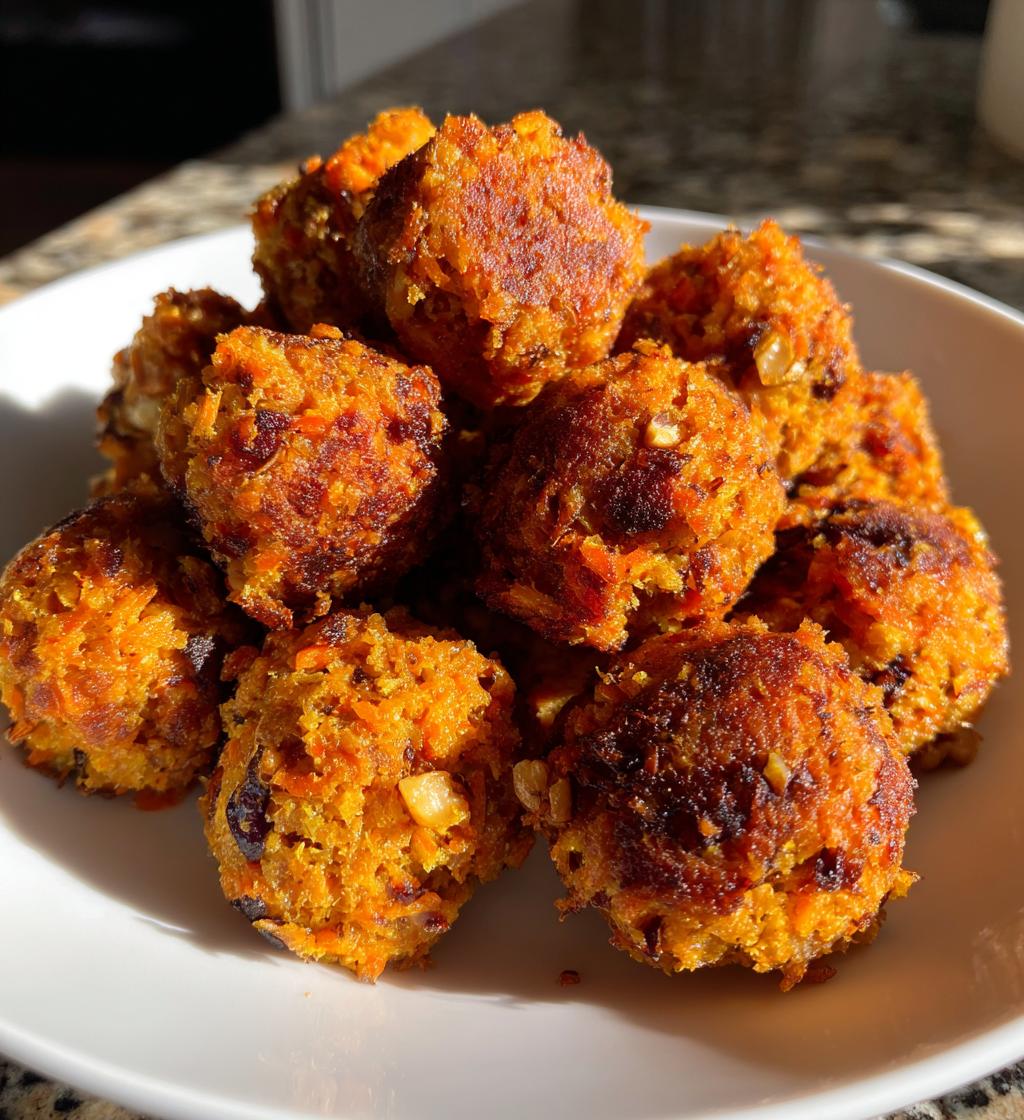 Air Fryer Carrot Cake Bites