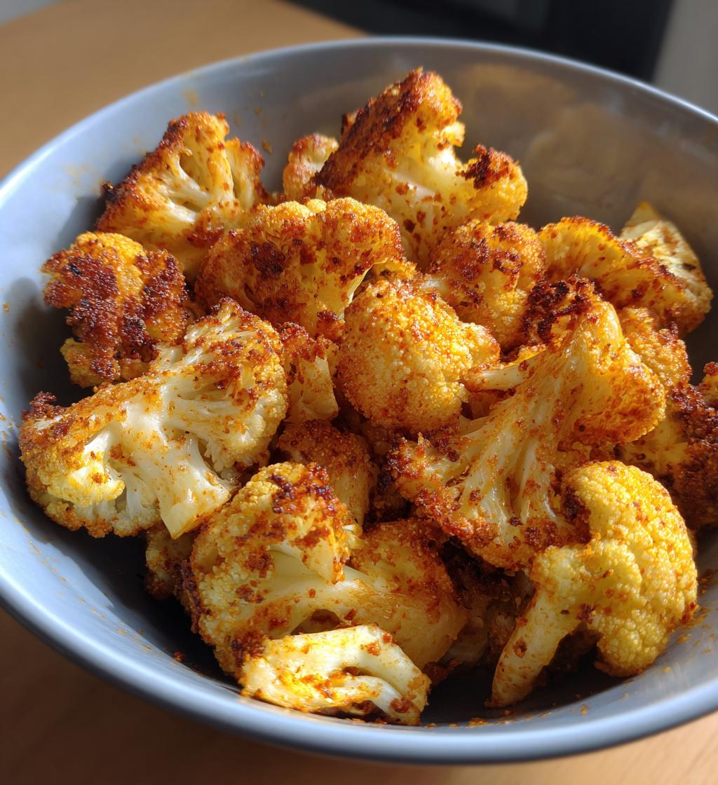 Air Fryer Cauliflower Bites