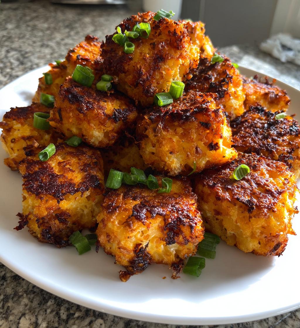 Air Fryer Cauliflower Tots