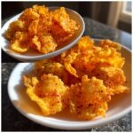 Air Fryer Cheddar Cheese Crisps