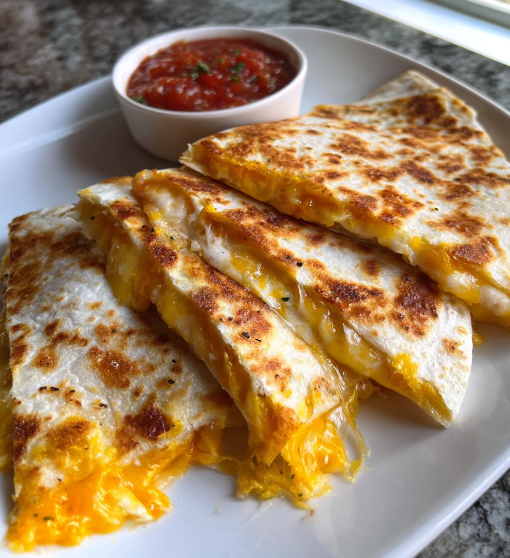 Air Fryer Cheese Quesadillas - detail 1