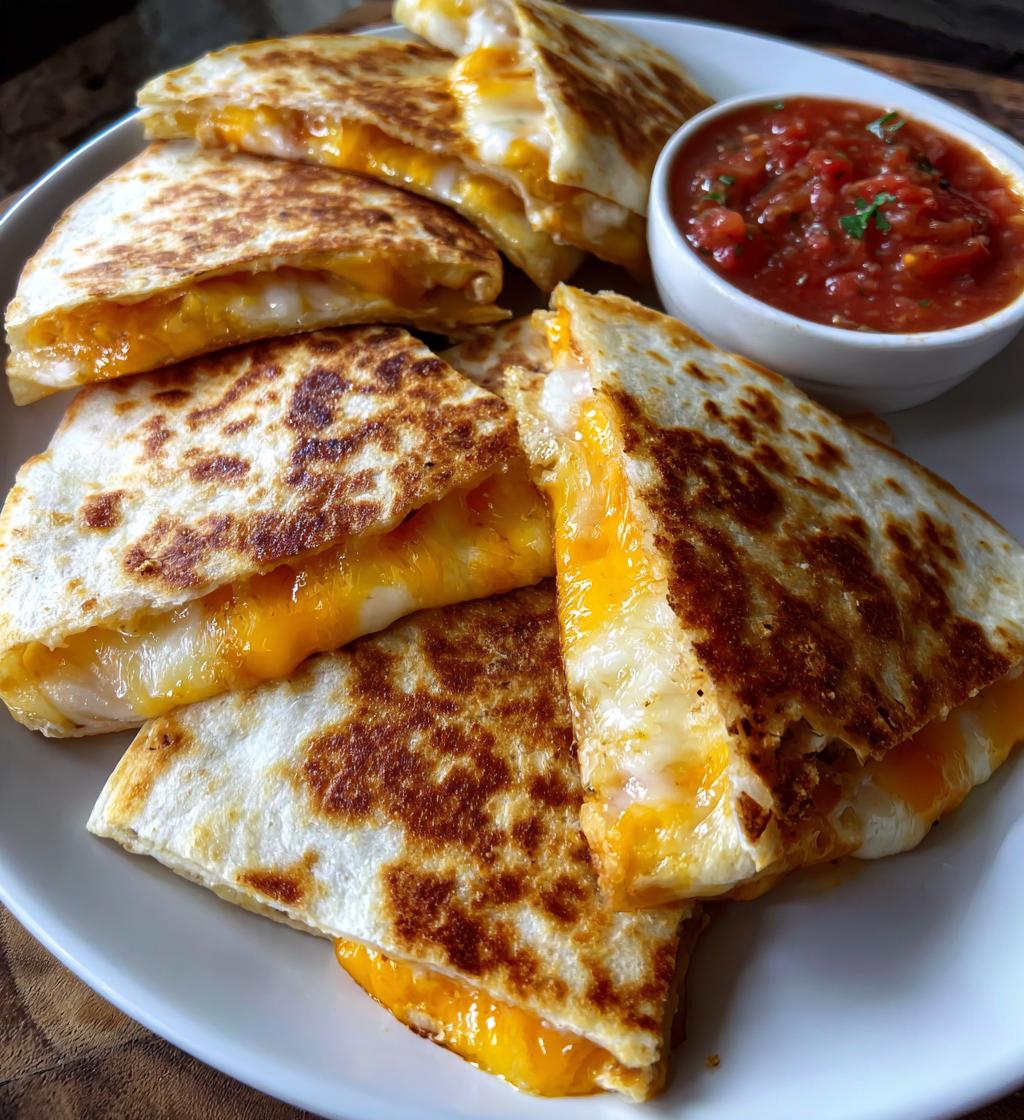 Air Fryer Cheese Quesadillas