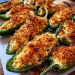 Air Fryer Cheese-Stuffed Jalapeño Poppers