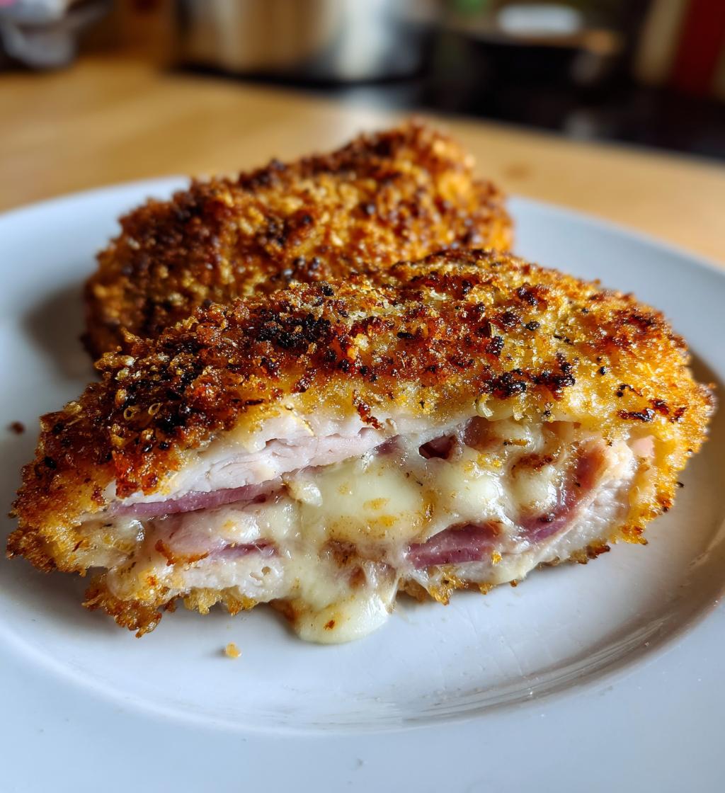 Air Fryer Chicken Cordon Bleu - detail 1