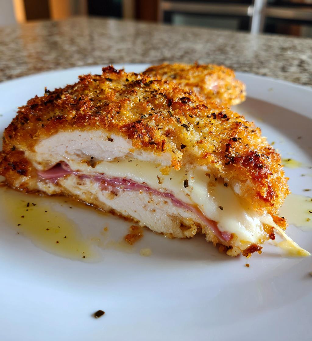 Air Fryer Chicken Cordon Bleu - detail 1
