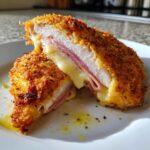 Air Fryer Chicken Cordon Bleu