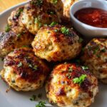 Air Fryer Chicken Meatballs