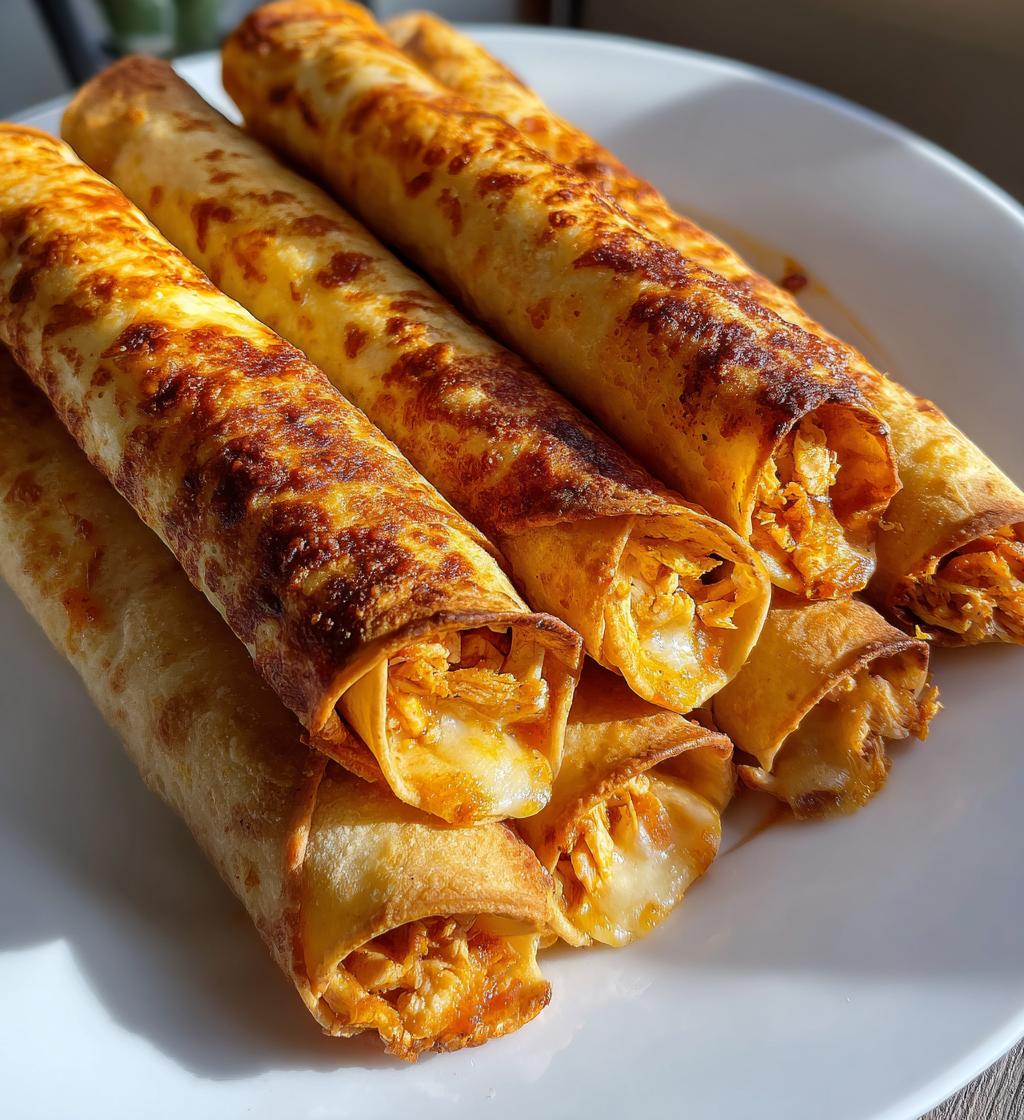 Air Fryer Chicken Taquitos - detail 1